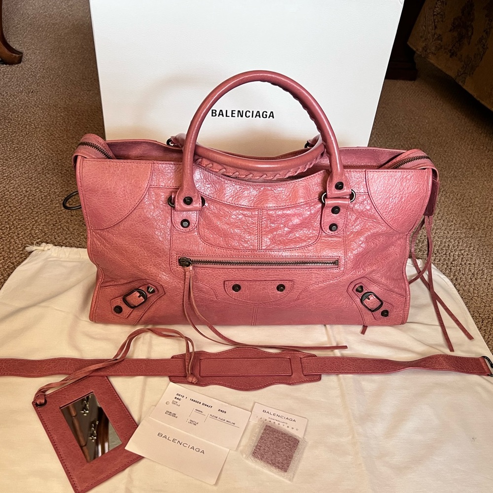 Balenciaga Agneau classic city bag (12 H )